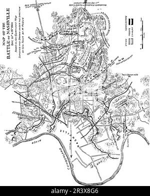 'Histoire du premier régiment de cavalerie volontaire du Tennessee dans la grande guerre de la rébellion, avec les armées de l'Ohio et de Cumberland, sous les généraux Morgan, Rosecrans, Thomas, Stanley et Wilson. 1862-1865' (1896) Banque D'Images