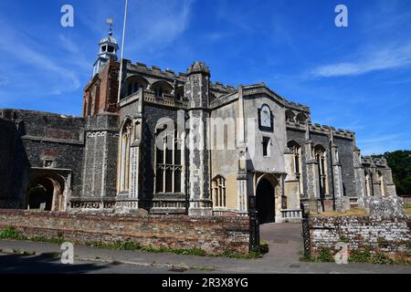 Eglise St Mary's, East Bergholt, Suffolk, Royaume-Uni Banque D'Images