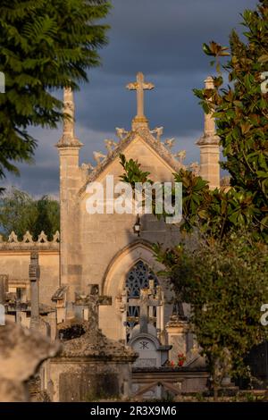 Cimetière de Santa Maria, Majorque, Iles Baléares, Espagne. Banque D'Images