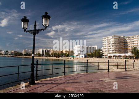 Santa Eulària des Riu. Ibiza.îles Baléares.Espagne. Banque D'Images