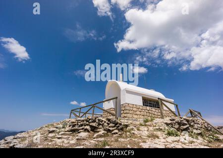 Loma del Calar de Cobo et Puntal de Misa, 1796 mètres, Parc naturel des Sierras de Cazorla, Segura et Las Villas , province de Jaén, Espagne. Banque D'Images