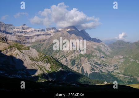 Refuge des Espuguettes, Parc National des Pyrénées, Hautes-Pyrénées, France. Banque D'Images