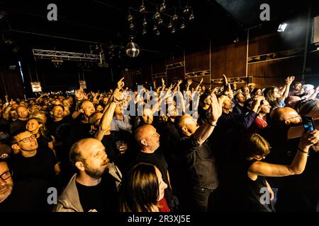 Copenhague, Danemark. 24th mai 2023. Les amateurs de concerts ont assisté à un concert en direct avec le groupe de rock anglais The Mission à VEGA à Copenhague. (Crédit photo : Gonzales photo/Alamy Live News Banque D'Images