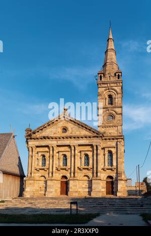 Besakana chappel, église du Palais Royal - Rova d'Antananarivo, Madagascar Banque D'Images