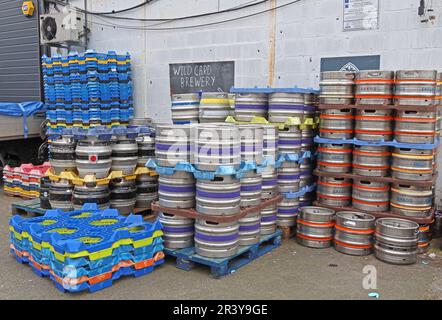 Craft Keg Store - Wildcard Brewery Walthamstow, Shernhall St, Londres, Angleterre, Royaume-Uni, E17 9HQ Banque D'Images