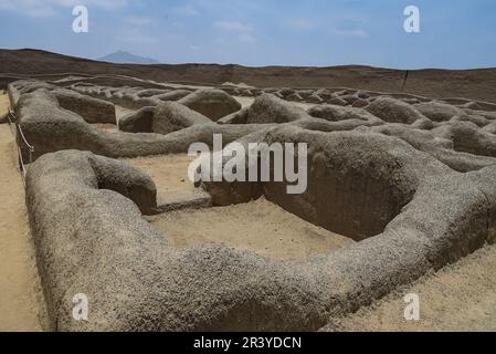 Nicolas Remene / le Pictorium - site archéologique de Chan Chan Chan dans la province de Trujillo, Pérou - 11/10/2018 - Pérou / la Libertad / Chan Chan - Hu Banque D'Images