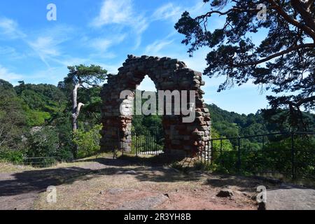 Hawkstone Park Follies, Shrewsbury, Shropshire, Royaume-Uni Banque D'Images