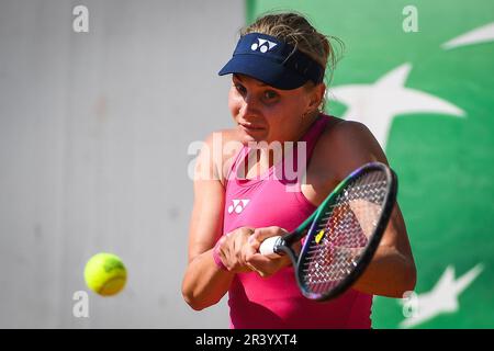 Paris, France. 25th mai 2023. Dayana YASTREMSKA d'Ukraine pendant le quatrième jour de qualification de Roland-Garros 2023, Grand tournoi de tennis de Slam, aperçus sur 25 mai 2023 au stade Roland-Garros de Paris, France - photo Matthieu Mirville/DPPI crédit: DPPI Media/Alamy Live News Banque D'Images