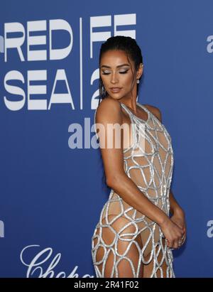 25 mai 2023, Antibes, Côte d'Azur, France: L'actrice canadienne SHAY MITCHELL participe au Gala de l'amfAR lors du Festival annuel du film de Cannes 76th au Palais des Festivals sur 25 mai 2023 à Cannes, France (Credit image: © Mickael Chavet/ZUMA Press Wire) USAGE ÉDITORIAL SEULEMENT! Non destiné À un usage commercial ! Banque D'Images