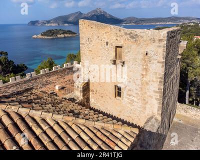 Castell de Sant Elm Banque D'Images