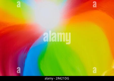 Horizontale de la cravate arc-en-ciel matrice de couleurs hippie sur le fond abstrait actif Banque D'Images
