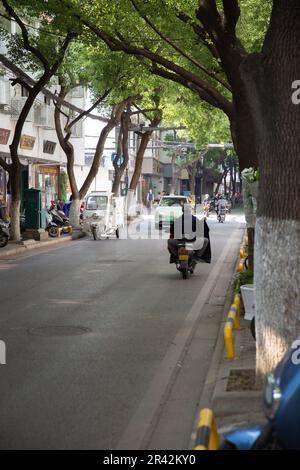 Pishi Street, quartier de Gusu, Suzhou, Jiangsu Banque D'Images