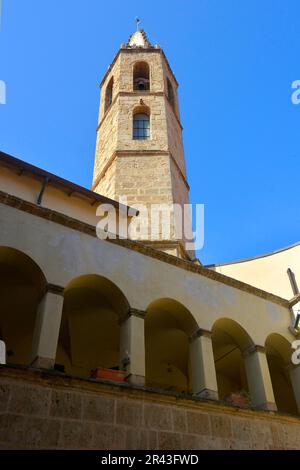 Italie, Italie, Sardaigne, Eglise Alghero, Chiesa di San Francesco, Saremar Banque D'Images