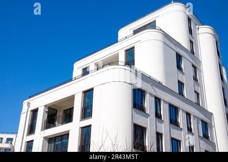 Maison de ville moderne, vue à Berlin Banque D'Images