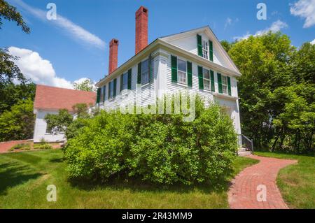 Franklin Pierce Manse, musée de Concord, New Hampshire Banque D'Images