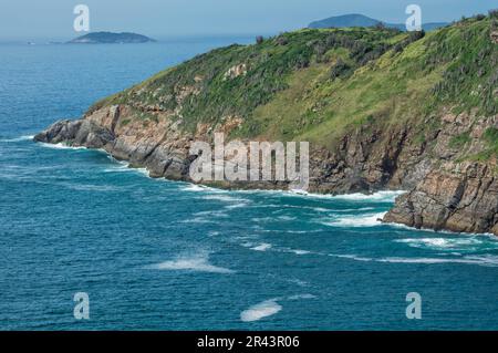 Ponta da Boca da Barra, Buzios, Rio de Janeiro, Brésil Banque D'Images