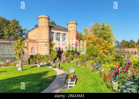 Jardin botanique, jardin du Palais, Karlsruhe, Bade-Wurtemberg, Allemagne, Karlsruhe, Bade-Wurtemberg, Allemagne Banque D'Images