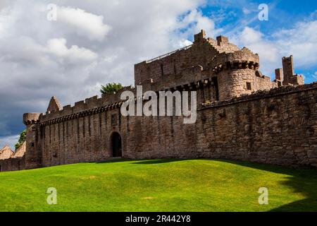 Château de Craigmillar, Édimbourg, Écosse, Royaume-Uni Banque D'Images