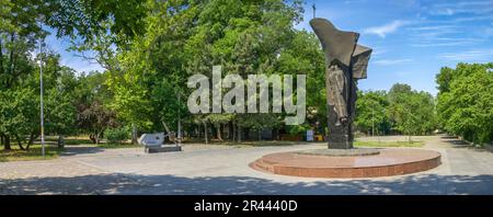 Monument aux marins perdus à Odessa, au Banque D'Images