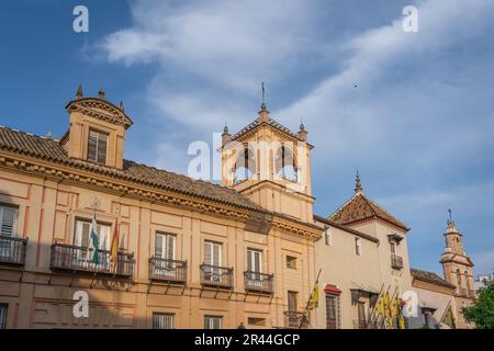 Palais Altamira (Palacio de Altamira) - Séville, Andalousie, Espagne Banque D'Images