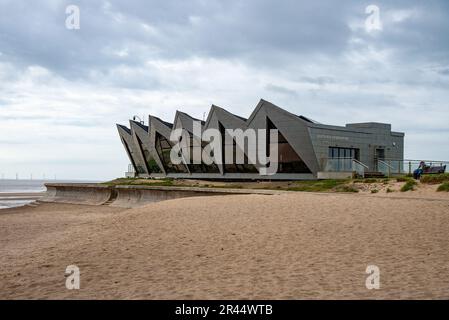 L'Observatoire de la mer du Nord, Gibraltar point, Chapel St. Leonards, Skegness, Lincolnshire, Royaume-Uni Banque D'Images