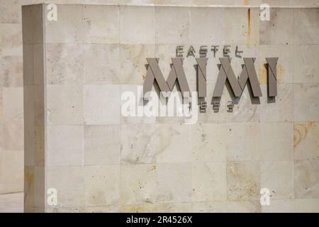 Bulboaca, Moldavie - 25 mai 2023: Façade du magasin Castel Mimi Banque D'Images