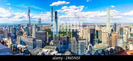 Aerial Central Park, New York Banque D'Images