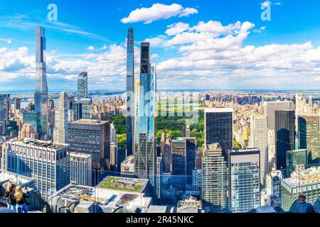 Aerial Central Park, New York Banque D'Images