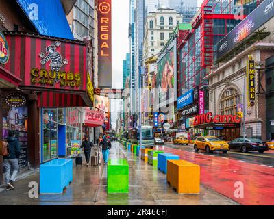 Times Square, Manhatten New York City, NY, États-Unis d'Amérique Banque D'Images