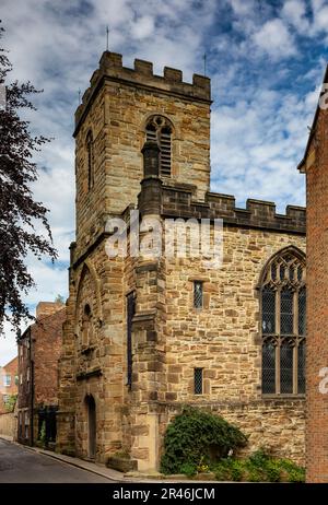 ÉGLISE ST MARY-LE-BOW, à Durham, une ville du nord-est de l'Angleterre. Banque D'Images