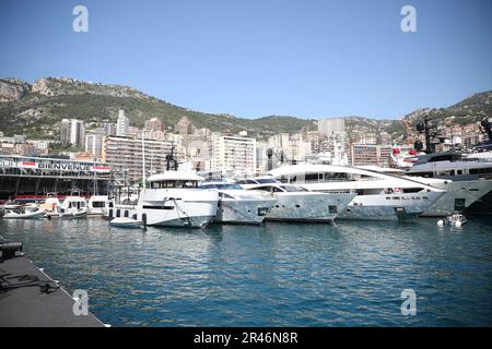Montecarlo, Monaco. 26th mai 2023. Montecarlo Harbour pendant le GP de Monaco, 25-28 mai 2023 Montecarlo, Formule 1 Championnat du monde 2023. Crédit : Agence photo indépendante/Alamy Live News Banque D'Images