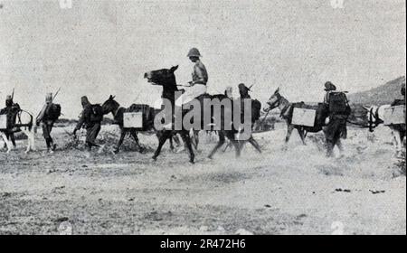 Une batterie de Saint-Chamond photo-2, No 3908 page 96 Banque D'Images