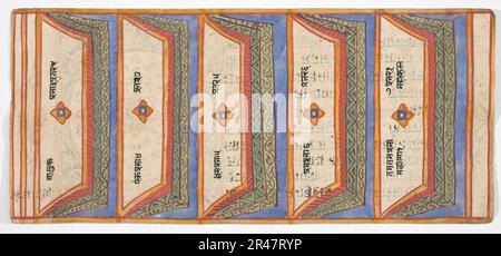 Inconnu (Indien) - manuscrit tantrique 'Sangrahani Sutra' Banque D'Images