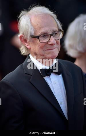 Cannes, France. 26th mai 2023. Ken Loach assiste au tapis rouge « le vieux chêne » lors du festival annuel de Cannes 76th au Palais des Festivals de Cannes, France, vendredi, 26 mai 2023. Photo de Rocco Spaziani/ Credit: UPI/Alamy Live News Banque D'Images