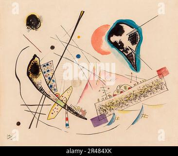 Untitled (Composition Lyrique) par Wassily Kandinsky, 1922, aquarelle Banque D'Images