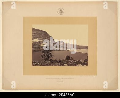 Lac Uplof, Humboldt MTS. - T. H. O'Sullivan, phot. Banque D'Images