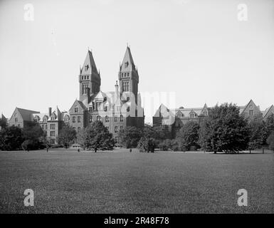 Buffalo State Hospital, Buffalo, New York, entre 1900 et 1910. Banque D'Images