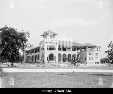Nouveau casino, Belle Isle Park, Detroit, Michigan, vers 1907. Banque D'Images
