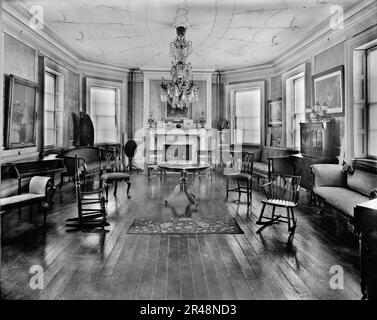 La salle du Conseil, le siège de Washington, c'est-à-dire le manoir Morris-Jumel, New York. N.Y., entre 1905 et 1915. Banque D'Images