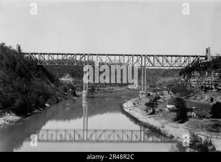 High Bridge au-dessus de la rivière Kentucky, High Bridge, Ky., entre 1910 et 1920. Banque D'Images