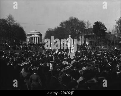 Jour de l'inauguration, U[niversity] de Va, c1905. Banque D'Images