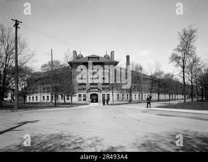 Bâtiment d'ingénierie, U[niversity] de M[ichigan], Ann Arbor, Michigan, entre 1904 et 1920. Banque D'Images