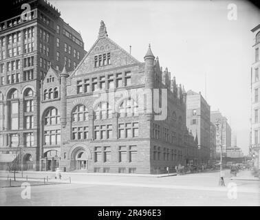 Chicago Club, Chicago, entre 1900 et 1906. Banque D'Images