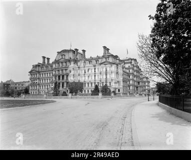 Bâtiment de l'État, de la guerre et de la marine, Washington, D.C., entre 1880 et 1897. Banque D'Images