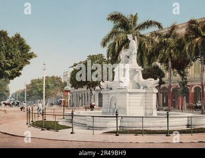 Pila de la India, Habana, C1900. Banque D'Images