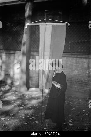 Femme au suffrage - Pickets, 1917. Banque D'Images