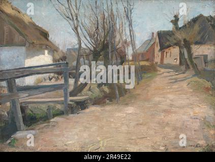 Matin de printemps à Glostrup, 1887. Banque D'Images