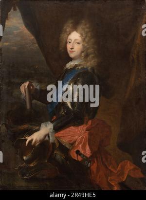 Portrait du roi Frederik IV comme prince, 1693. Banque D'Images