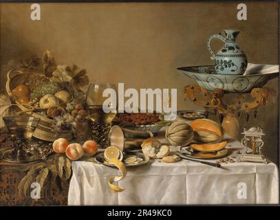 STILL Life, 1640-1649. Attribué à Roelof Koets I (1590-1655). Banque D'Images