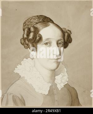 Portrait d'une femme, 1821. Banque D'Images